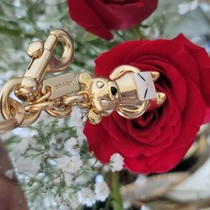 Coach Valentines Day Bear Bag Charm NWOT
